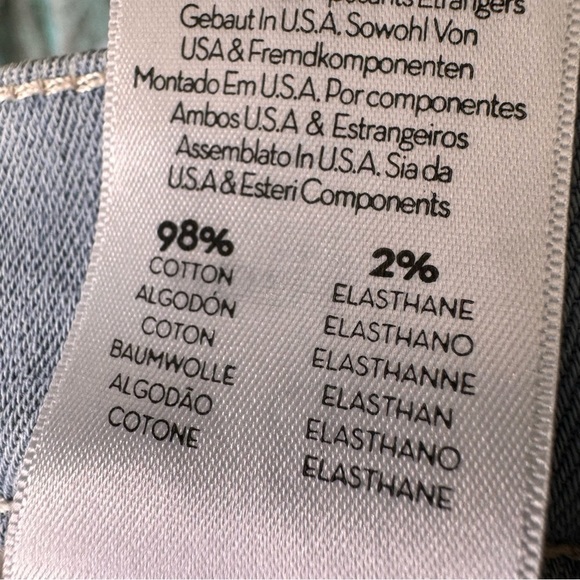 Mother High Waisted Looker Backstage Pass Wash Skinny Jeans Size 28 - Picture 12 of 14